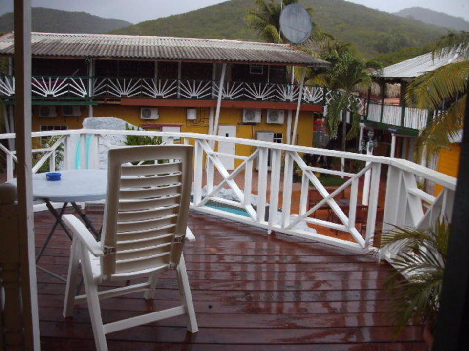 Upper balcony Rancho El Sobrino