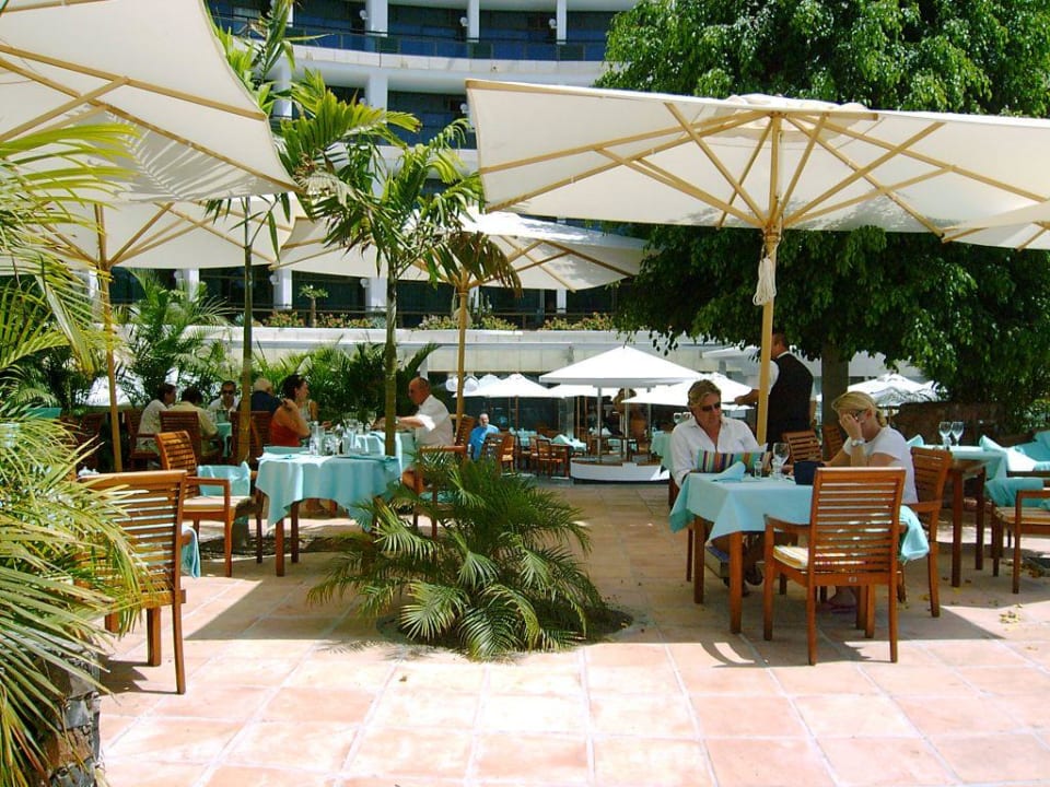 Restaurant am Pool Seaside Hotel Palm Beach