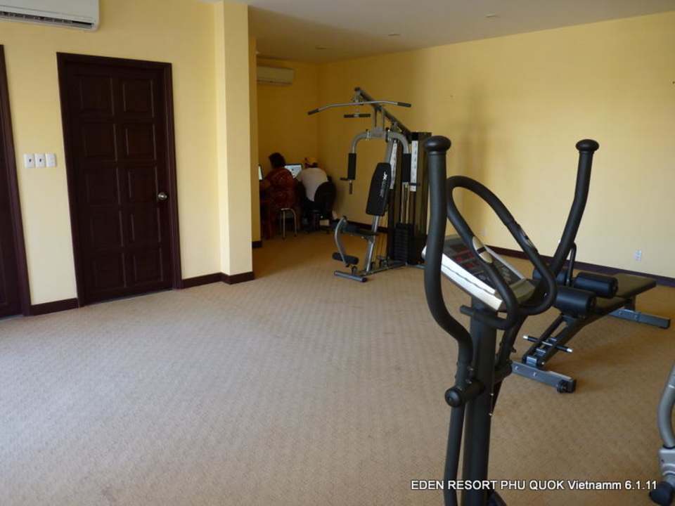 Internetecke und Fitnessraum Eden Resort Phu Quoc