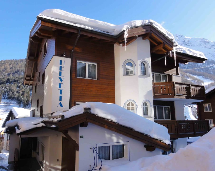 Hausansicht Helvetia Apartments