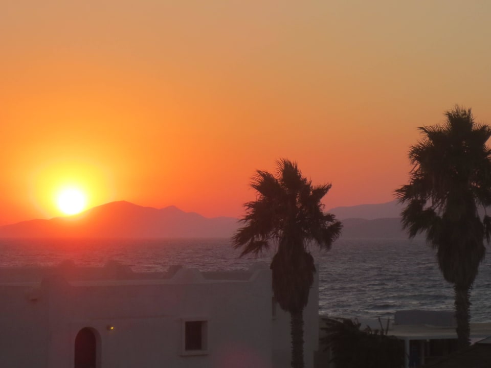 Ausblick vom Hotelzimmer Aeolos Beach Hotel