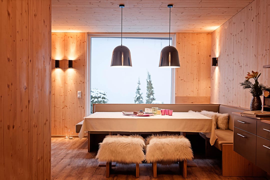 Wohnbereich Ferienhaus zum Stubaier Gletscher - Haus Wald