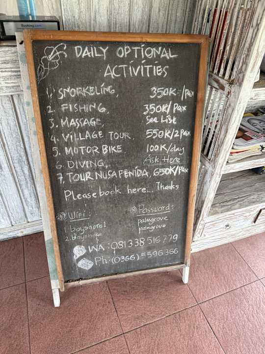 Lobby Lembongan Bay Shore Huts