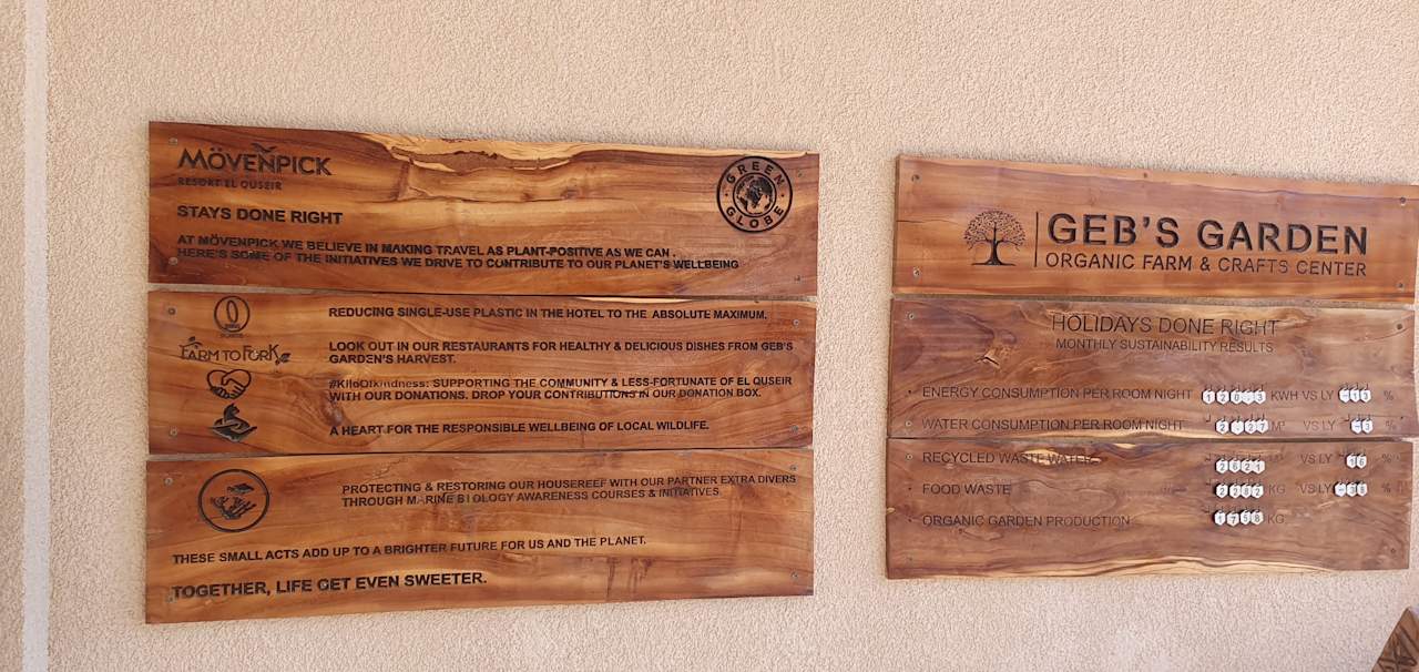 Gartenanlage Mövenpick Resort El Quseir