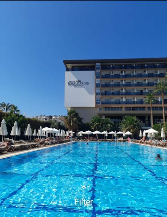 Ausblick Hotel Royal Garden Beach