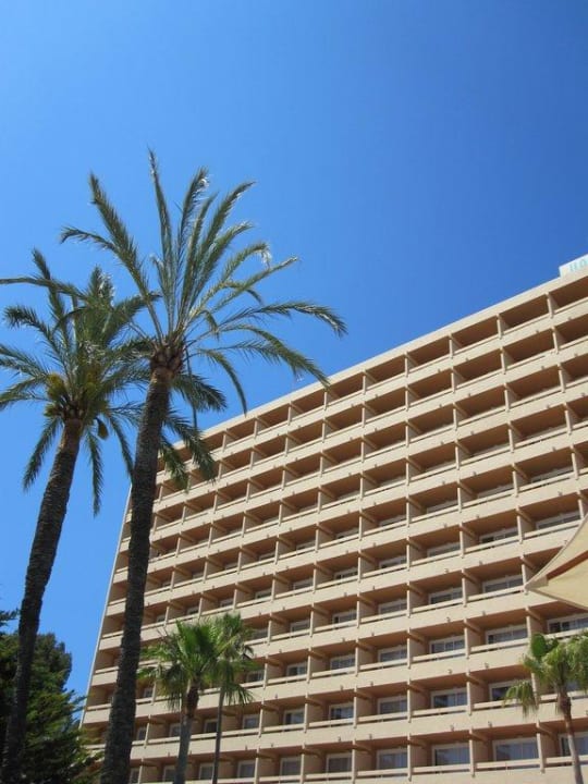 Blick vom Pool auf das Hotel Valentin Reina Paguera