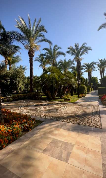 Gartenanlage Sunis Kumköy Beach Resort Hotel & Spa
