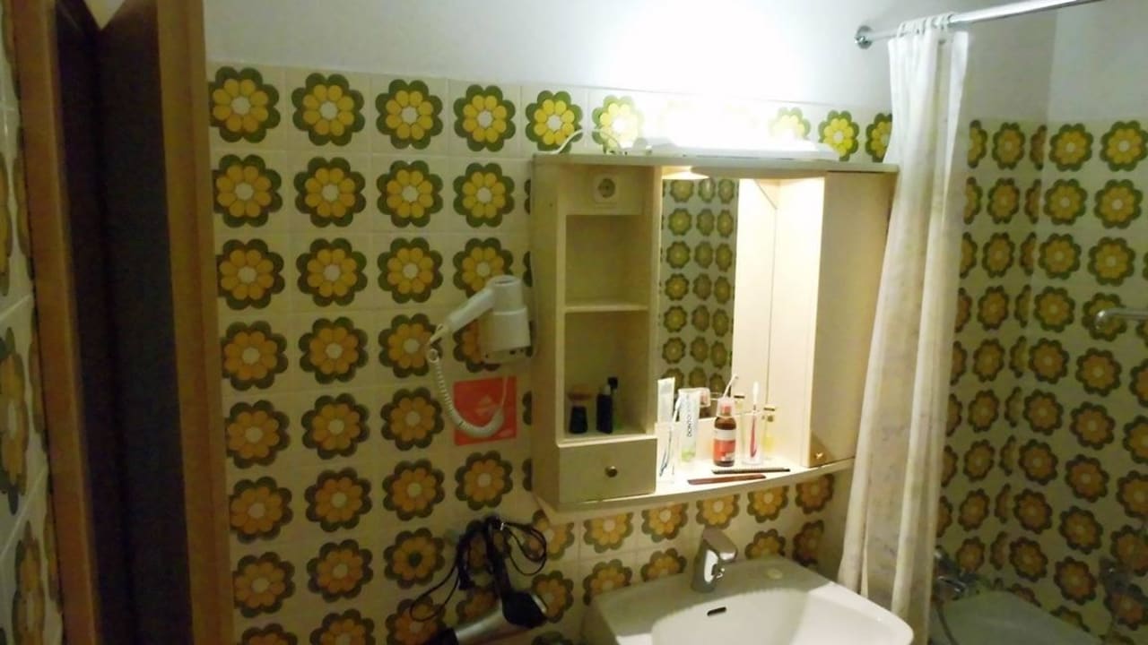 Badezimmer von Zimmer Nr. 23 Familiengasthof Schranz