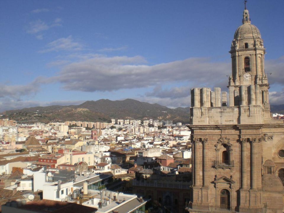 Blick aus dem Zimmer Hotel Ac Malaga Palacio