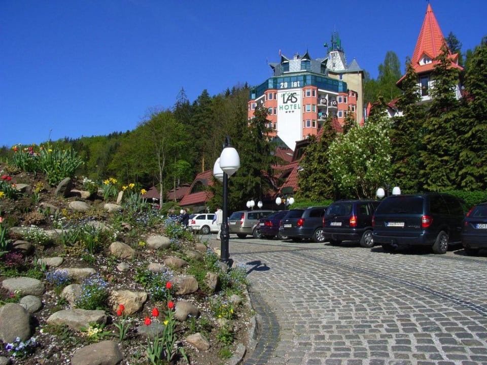 Hoteleinfahrt Hotel Las