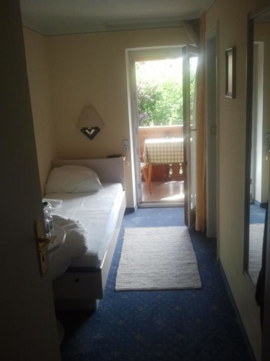 Das Einzelbettzimmer Gästehaus Heistracher