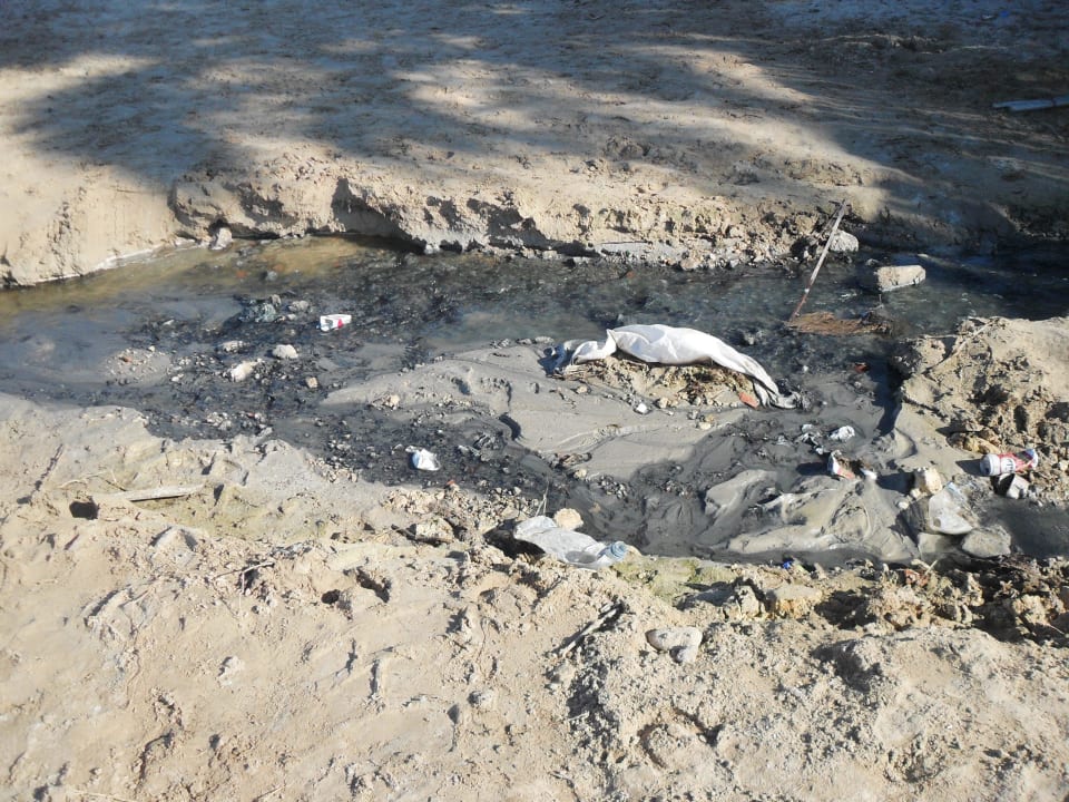 Egout plage Hotel Sangho Club Zarzis