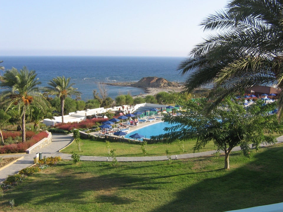 Blick vom Balkon Rodos Princess Beach Hotel & Spa