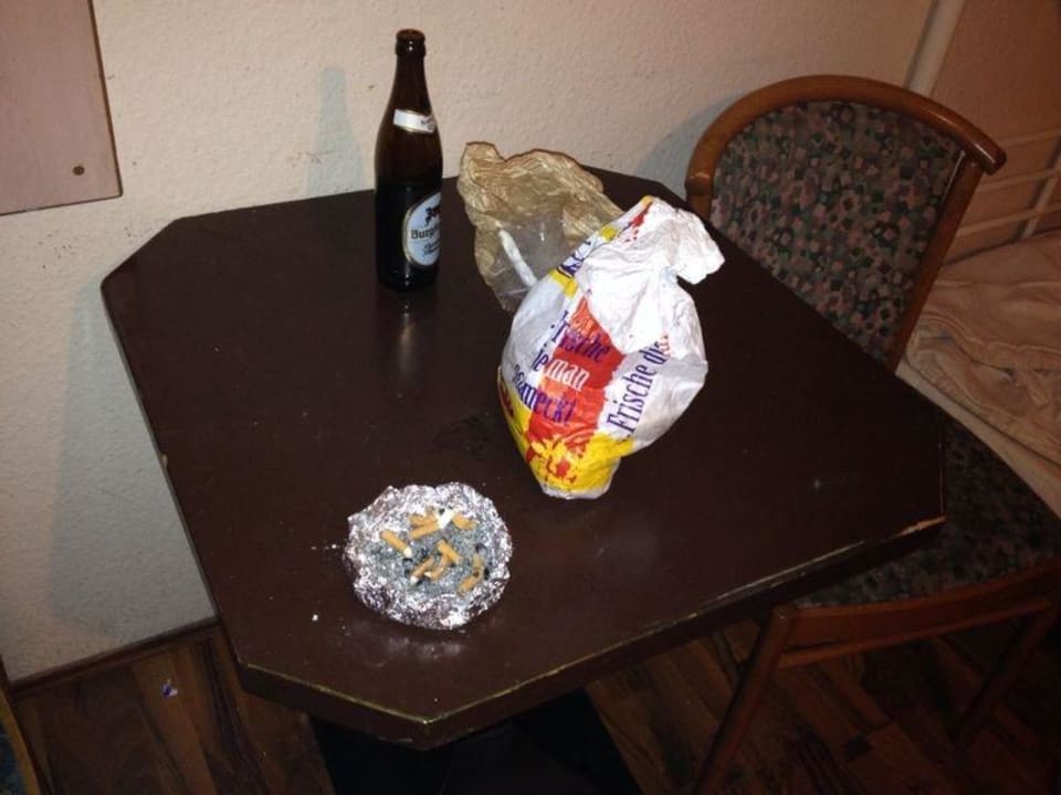 Bei unserer Ankunft! Hotel Casa Rossa