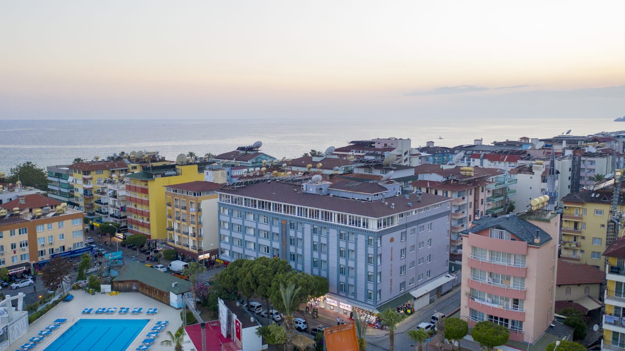 Außenansicht Hotel Aslan City Kleopatra