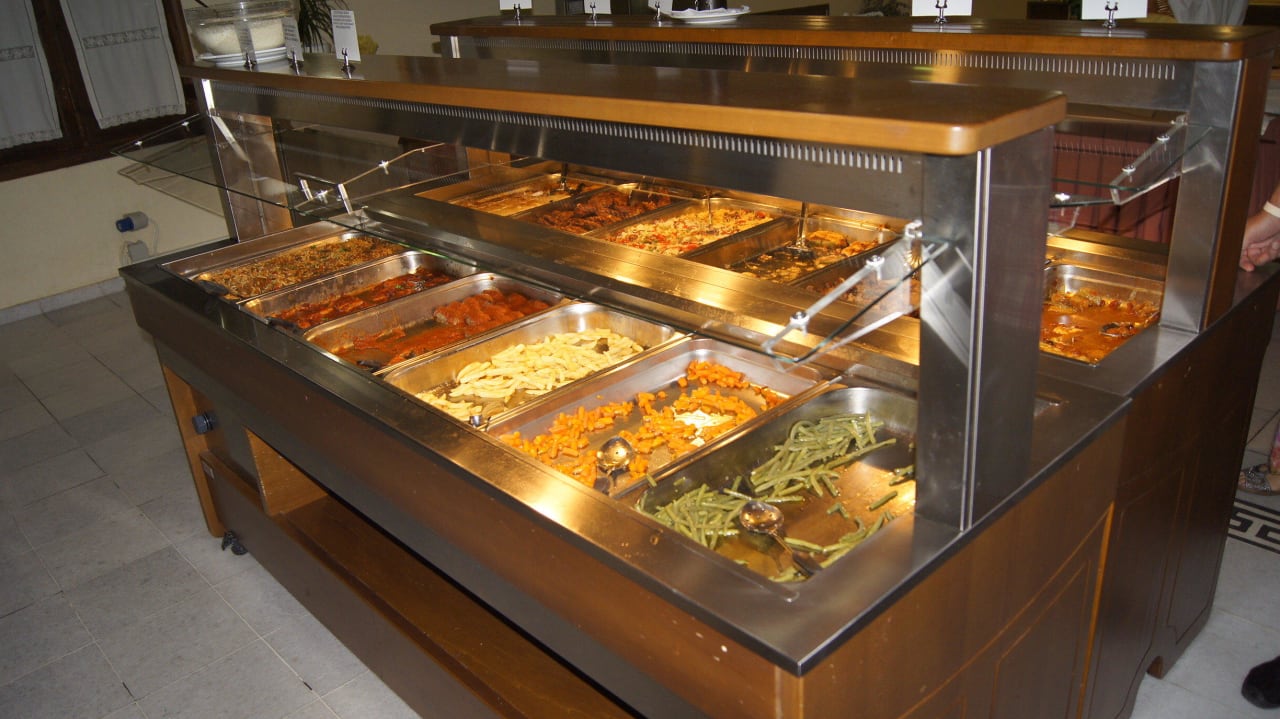 Abendbüffet !  Hotel Kampos Village Resort