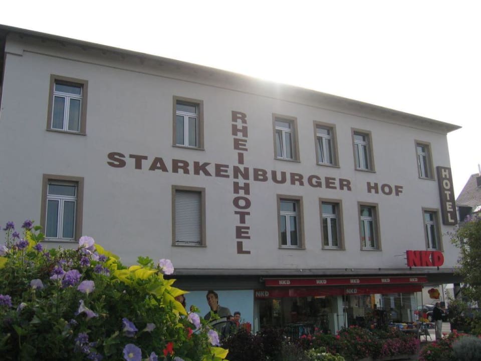 Außenansicht Rheinhotel Starkenburger Hof