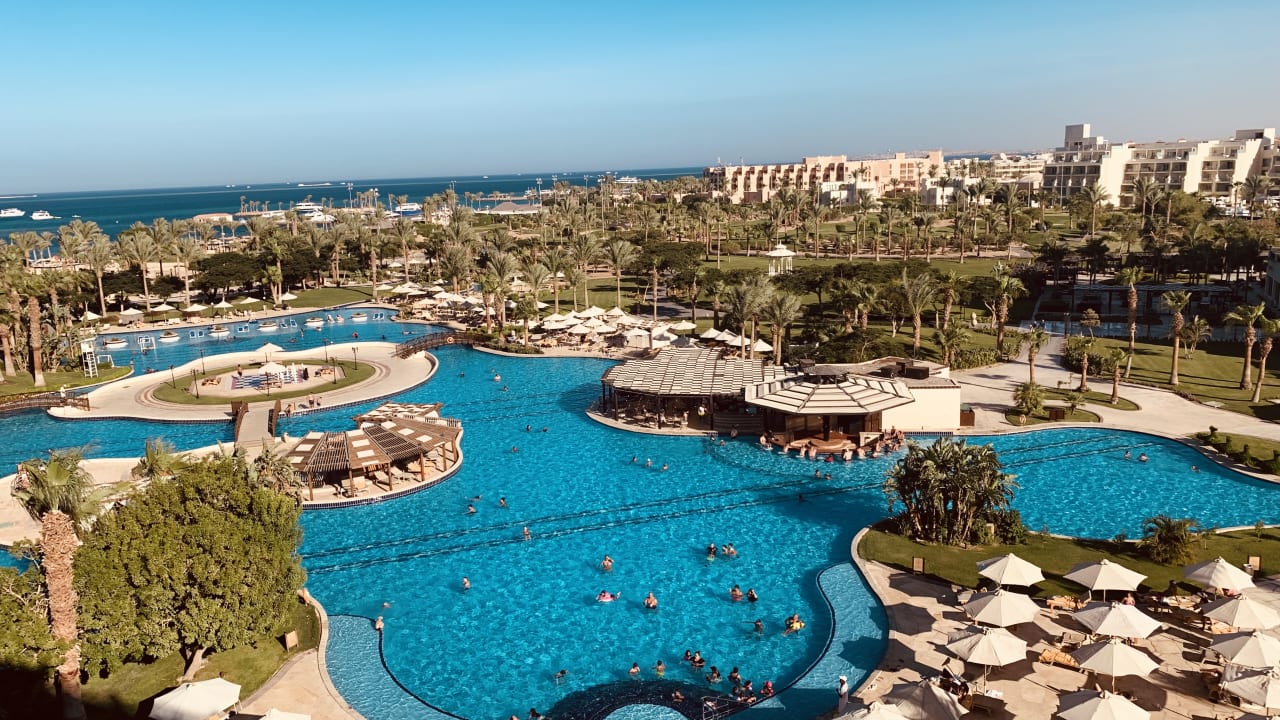 Ausblick Steigenberger ALDAU Beach Hotel