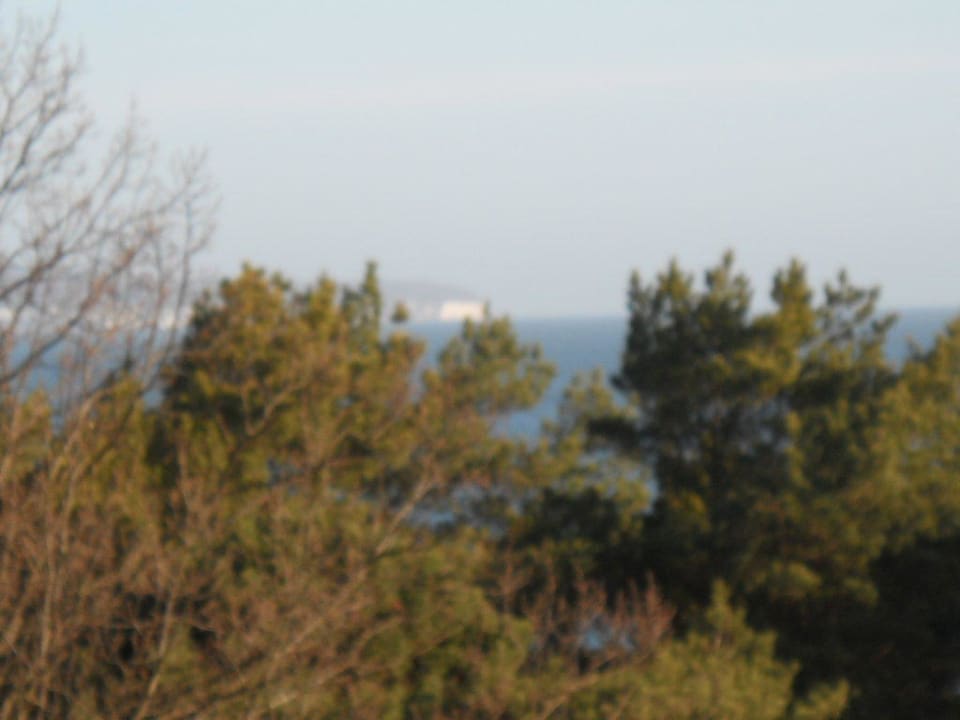 Ausblick vom Balkon auf den Kreidefelsen IFA Rügen Hotel & Ferienpark