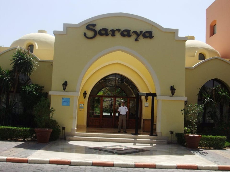 Eingang vom Hotel Jaz Makadi Saraya Resort