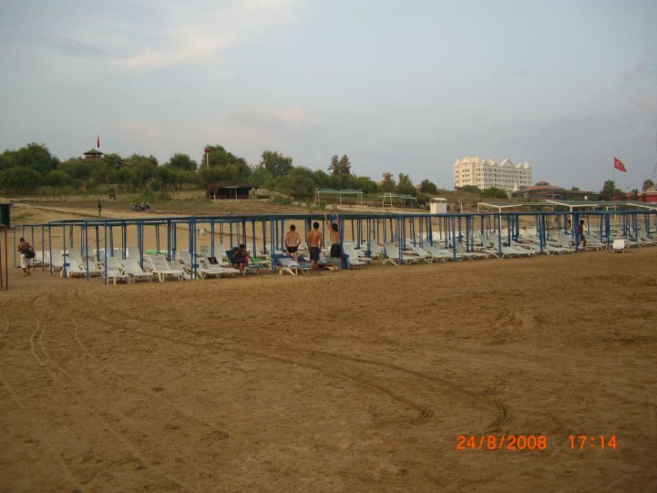Strandabschnitt des Sidelya Club Sidelya Hotel