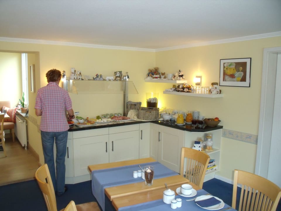 Frühstücksbüffet Gästehaus Buten & Binnen