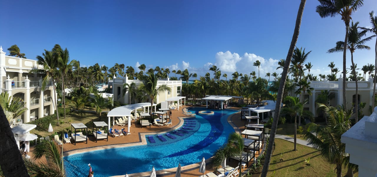 Ausblick Hotel Riu Palace Bavaro