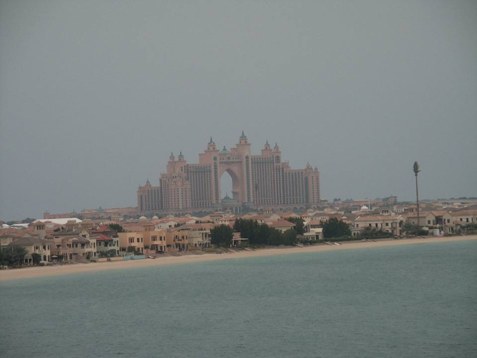 Blick auf das Hotel Atlantis, The Palm