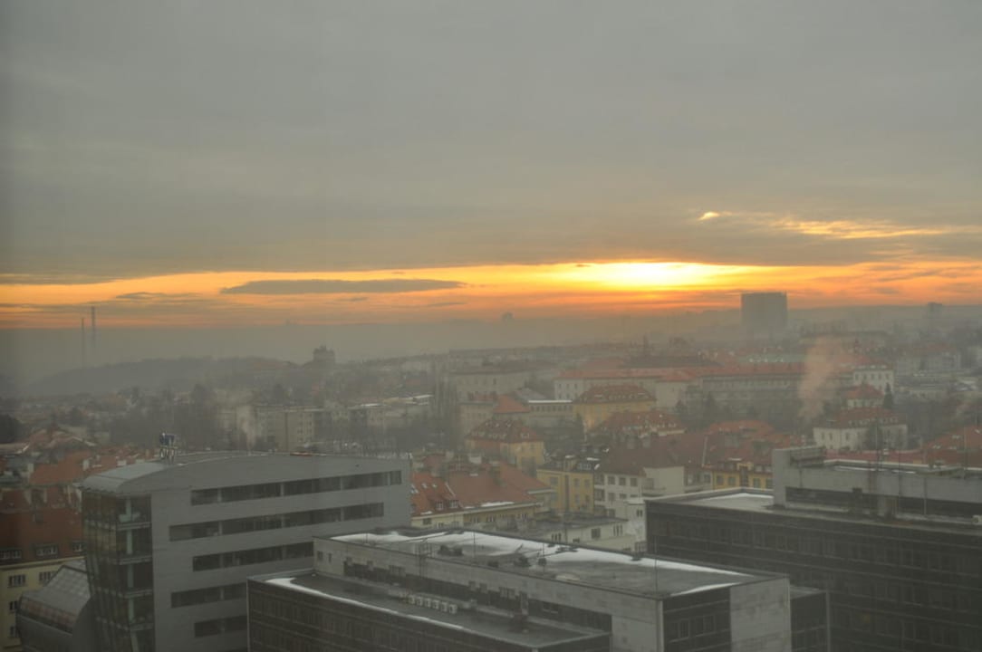 Zimmeraussicht Grand Hotel Prague Towers