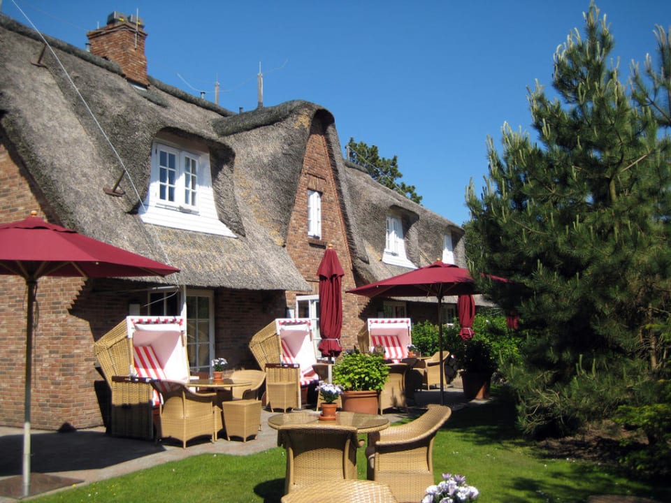 Frühstücks- und Kaffeeterrasse Golf- und Landhaus Kampen