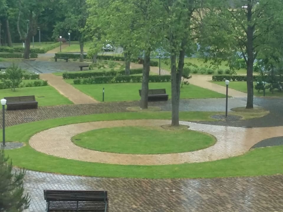 View to the park of the hotel Grand Spa Lietuva - Hotel Lietuva