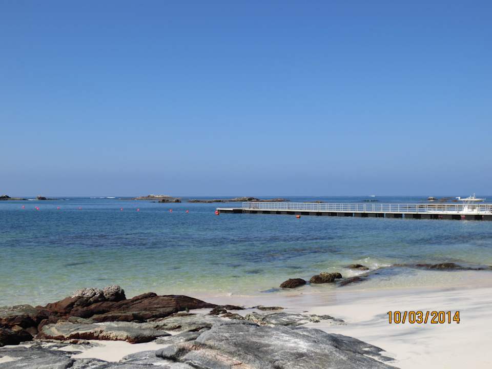 Einzige gute Badestelle Wyndham Garden Salalah Mirbat