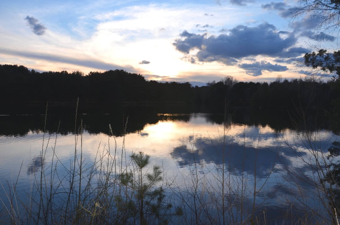 Sonnenuntergang  Center Parcs De Vossemeren