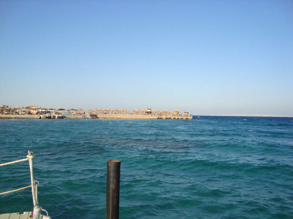 Ausblick vom schwimmenden Steg Pickalbatros Palace Resort