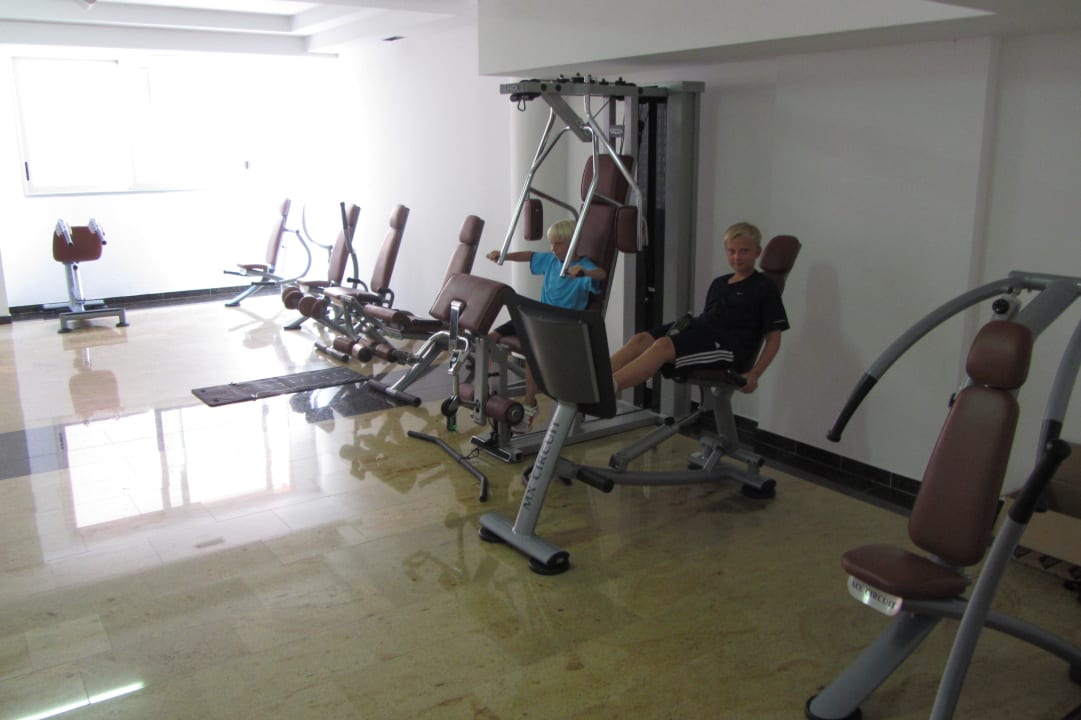 Der Fitnessraum Family Resort del Mar