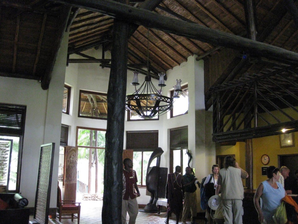Empfangshalle Ol Tukai Lodge