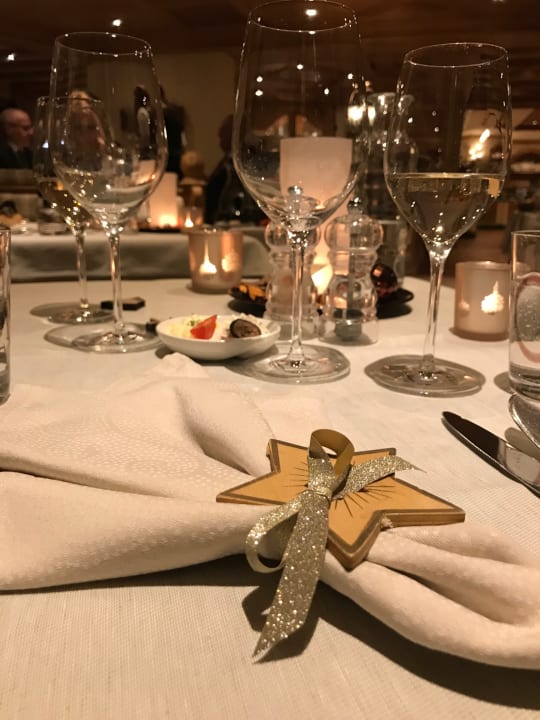 Heiligabend im Restaurant Hotel Alpin Spa Tuxerhof
