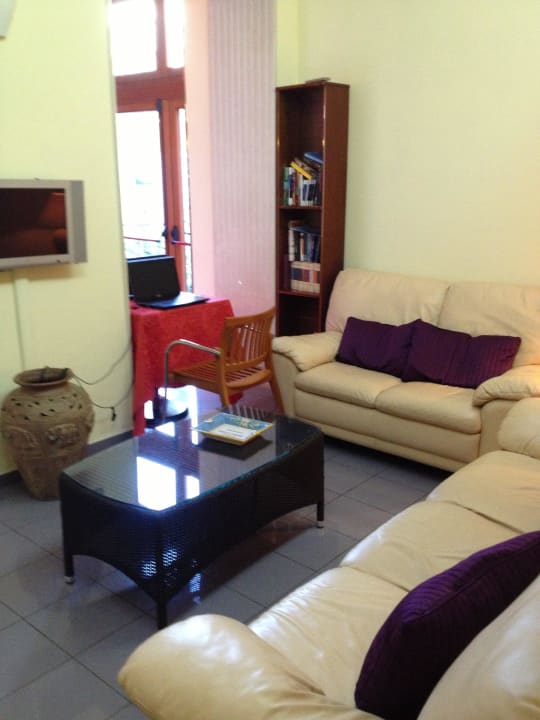 Sitzt und Internet Ecke  Hotel Diana Pompei