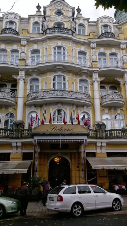 Eingang vom Hotel Orea Spa Hotel Bohemia
