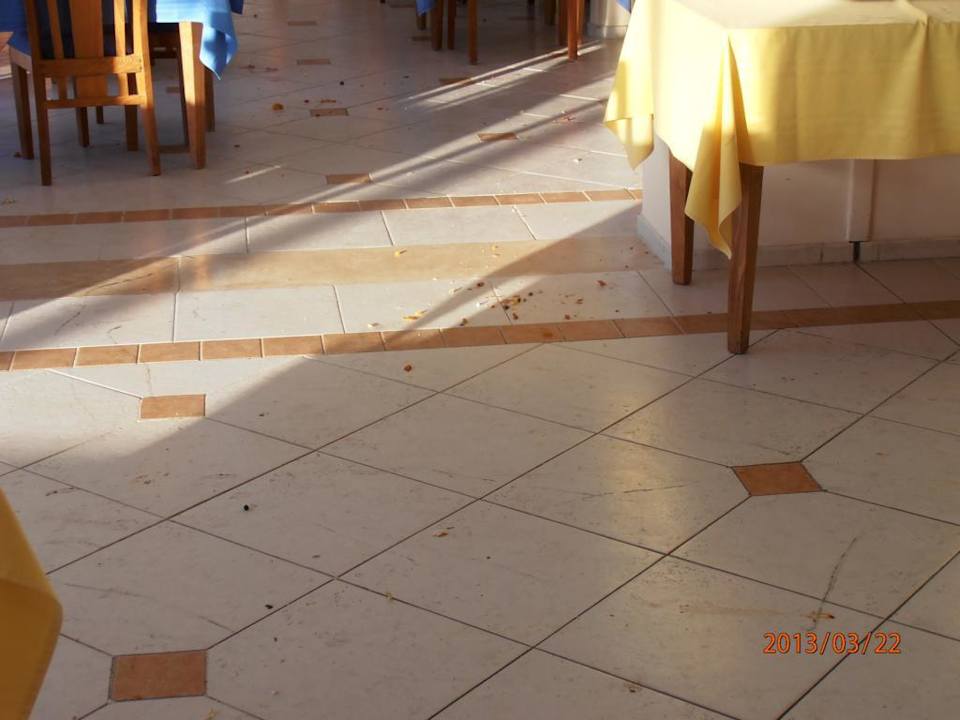 Sauberkeit im Speisesaal Hotel Bravo Djerba