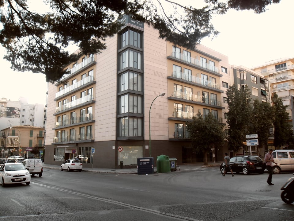 Hauptstrasse trotzdem ruhig im Zimmer  Hotel AC Ciutat de Palma