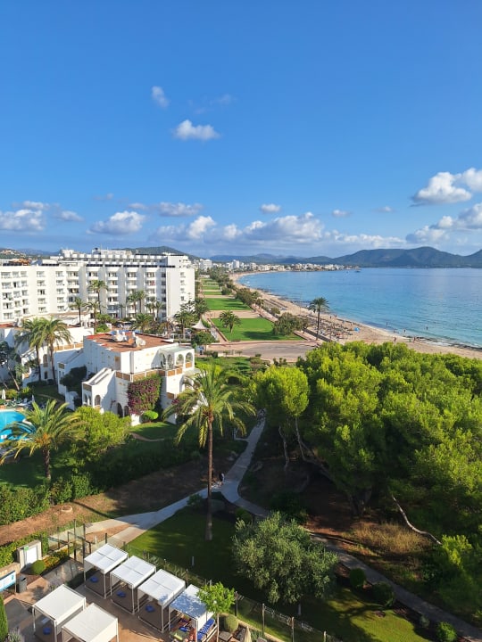 Ausblick Hipotels Bahía Cala Millor