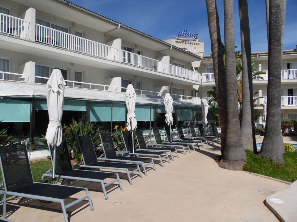 Liegen udn große Balkone allsun App.-Hotel Orquidea Playa