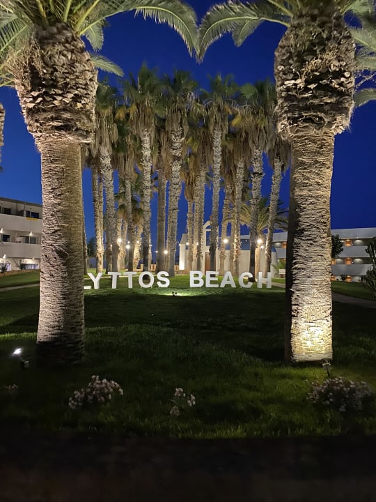 Gartenanlage Lyttos Beach Hotel