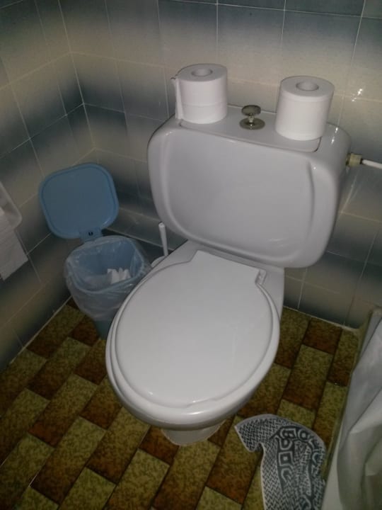 WC verstoppft geruch die Scheisse kam vom Ablauf  Hotel Albatros