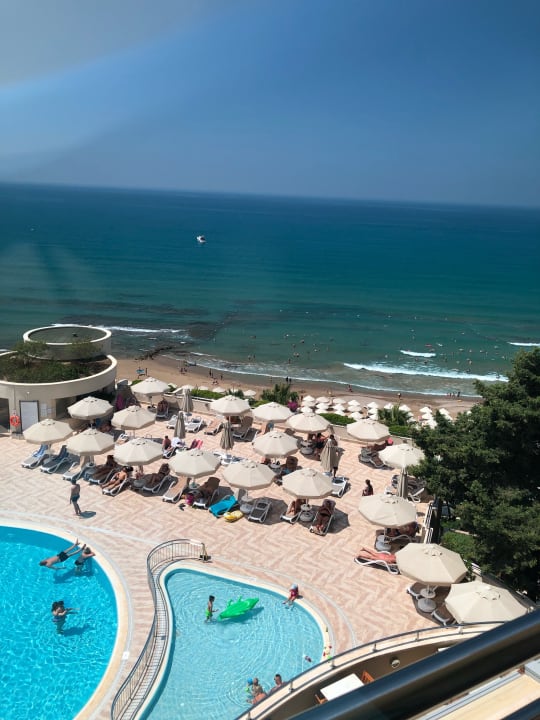 Ausblick vom Balkon Melas Resort Hotel
