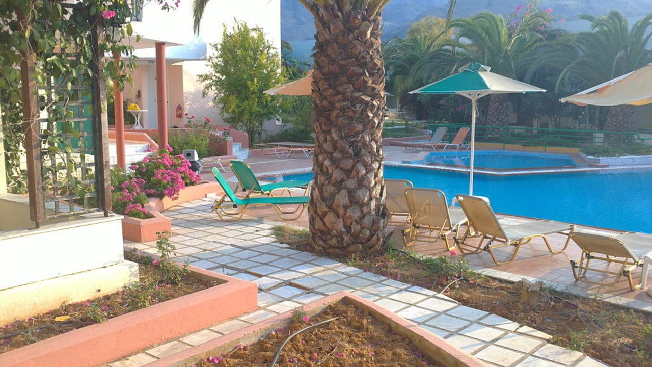Ruhepool in Bungalowanlage HARPIN Georgioupolis Resort Aquapark & SPA
