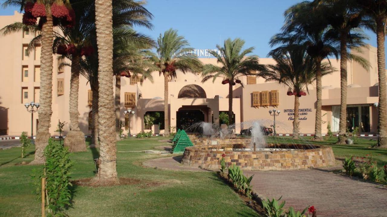 Hoteleingang Continental Hotel Hurghada