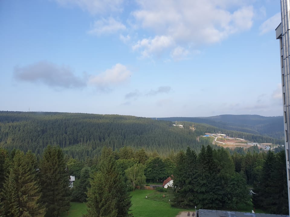 Ausblick AHORN Panorama Hotel Oberhof