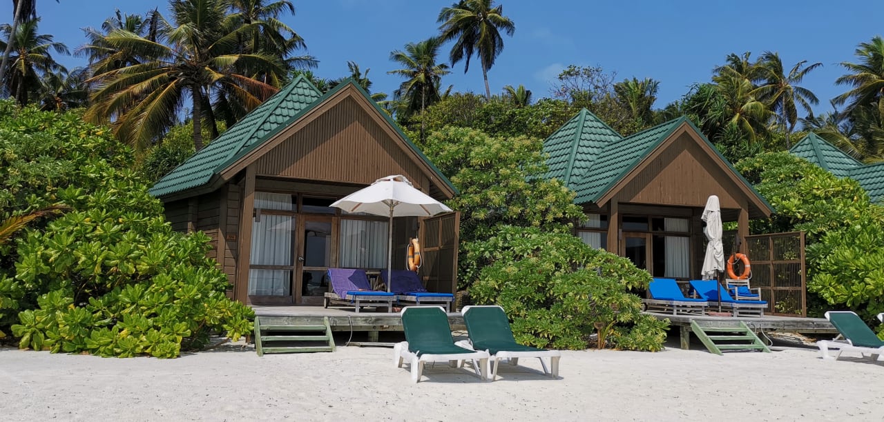 Außenansicht Meeru Maldives Resort Island